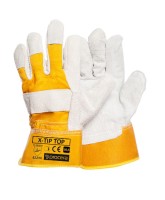 X-TIP TOP: Wytrzymałe rękawiczki ochronne wzmocnione skórą